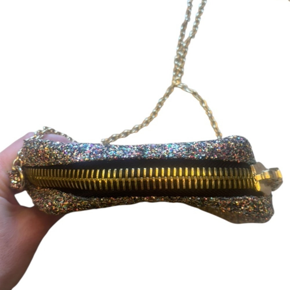 Glittery Multicolor Chain Shoulder Bag - Picture 3 of 6